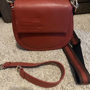 Ted Baker Brick Red Crossbody Bag